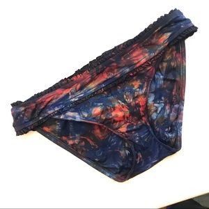 Lucky Brand Caribbean Bikini Bottoms Sz Medium